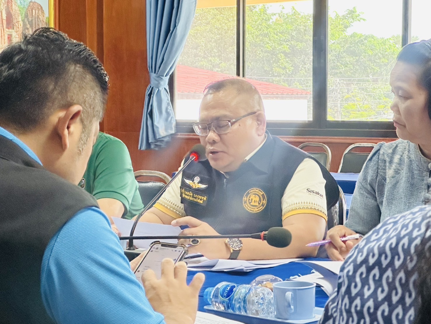 ﻿สำนักงานบังคับคดีจังหวัดศรีสะเกษ ร่วมบริจาคสิ่งของเพื่อผู้ประสบภัยชายแดน
